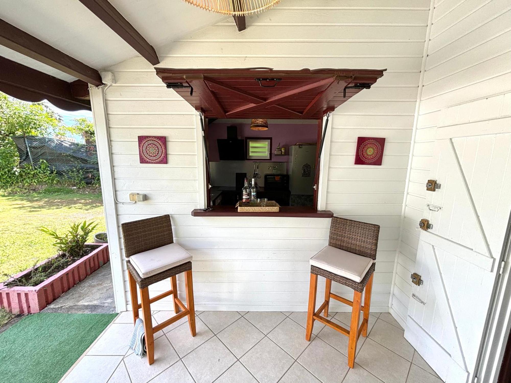 La Maison Creole Du Flamboyant - Proche Des Plages Anse-Bertrand Exterior foto