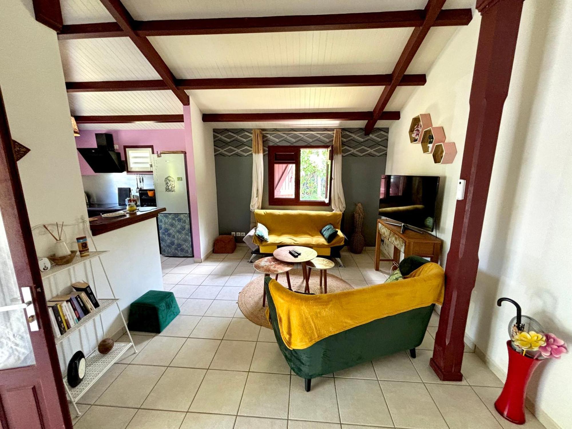 La Maison Creole Du Flamboyant - Proche Des Plages Anse-Bertrand Exterior foto