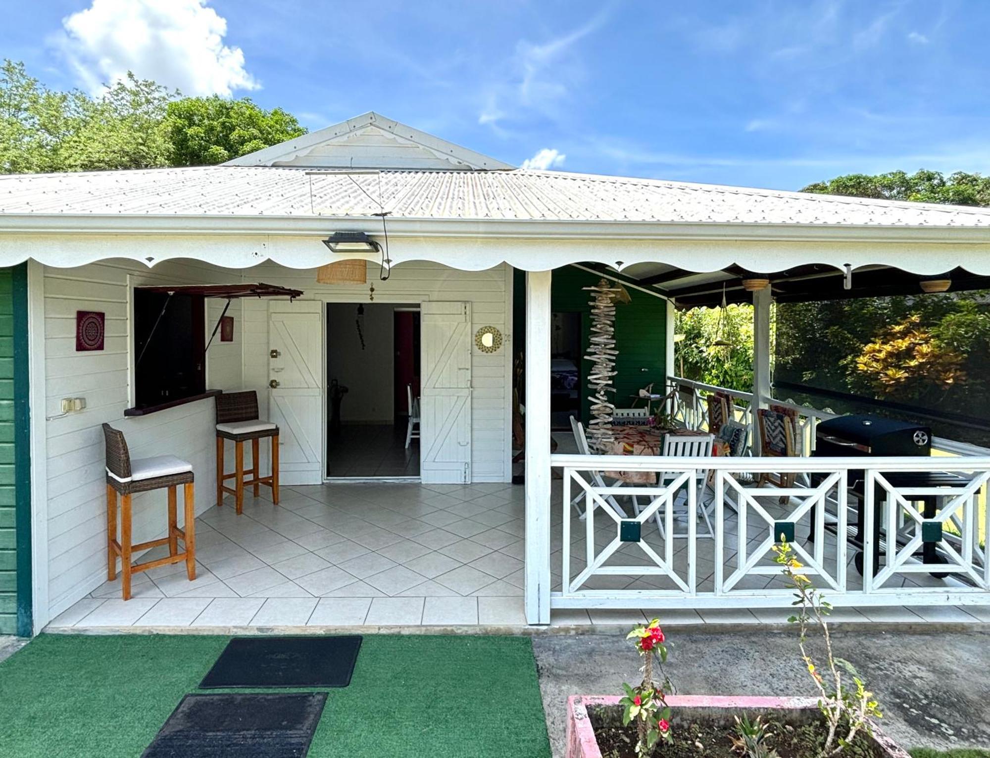 La Maison Creole Du Flamboyant - Proche Des Plages Anse-Bertrand Exterior foto