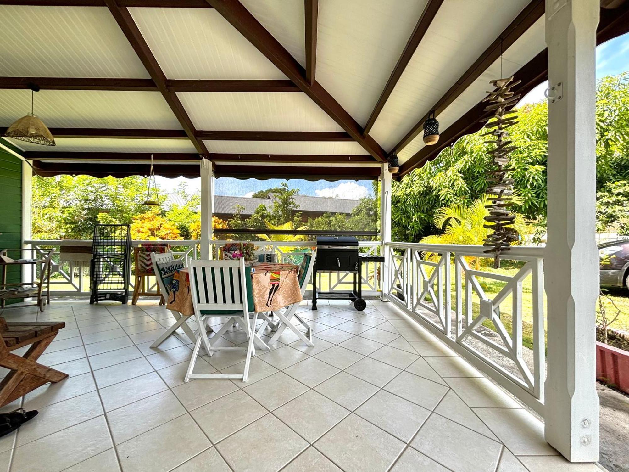La Maison Creole Du Flamboyant - Proche Des Plages Anse-Bertrand Exterior foto